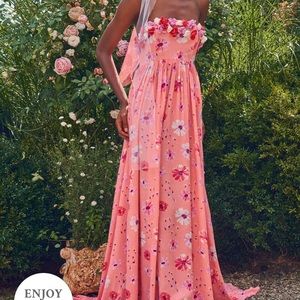 NWT LoveShackFancy 10 Linnson maxi dress $650